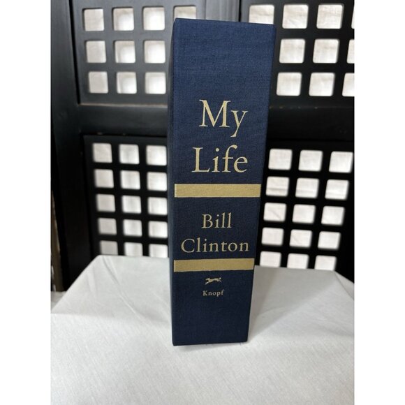 My Life (Limited Deluxe Edition) Memoir SIGNED by Bill Clinton - 855/1500 - Picture 8 of 9